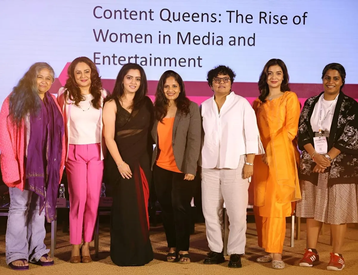 Panelists at Content Queens: The Rise of Women in Media and Entertainment